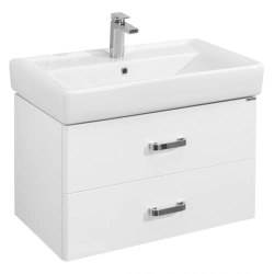 Aquaton Amerina 80N White Vanity with Drawers 1A169401AM0101