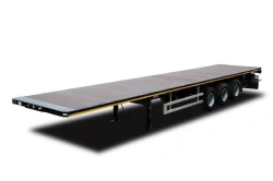 Platform Semi-Trailer for Heavy Cargo Transport 588512