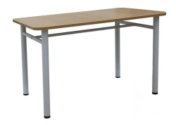 Metal Frame Table with LDF Top, Art. 11695032