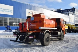 Light Oil Products Transport Tanker UZST 6619A-34 on Kamaz 43502-D5