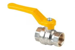 Nickel-Plated Ball Gas Valve Dist, Expert Series DN20 3/4