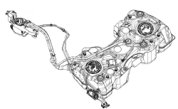 Plastic Fuel Tank for Tiguan NF and Kodiaq 5QF 201 021 MH/5QF 201 021 QC