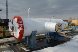 Horizontal Oil Filter Separator FGG-500-4.0-O-Pr-S-U1 (530×8 Pipe Connection)