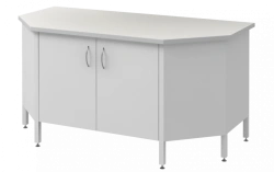 Low Laboratory End Table with Cabinet Mod.-1500 SLTTLg