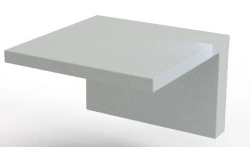 Doctor's Table with Assistant Cabinet, Model 102-004 A, 600x600x850 mm