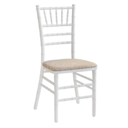 Wooden Chiavari Chair with Cushion