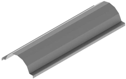 Spherical Snow Protection Cover KLT R 000, Dimensions 150x1250mm to 600x2000mm