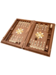 Backgammon Game Set - Classic Board Game for Two Players