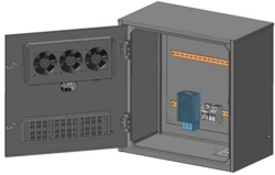 Outdoor Telecommunications Cabinet STU-S-650x650x350-MP-VN