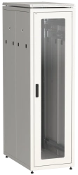 19" Network Cabinet LINEA N 47U 600x1000 mm with Glass Front Door - LN35-47U61-G