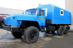 Repair and Welding Unit UZST Model UZST01, Modification 586C-23 on Ural 55571-16