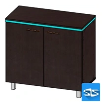 Low Cabinet Director - MDF Top, PVC Edging