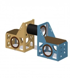 Children's Play Complex for Thematic Games and Physical Development - Romana 115.23.00