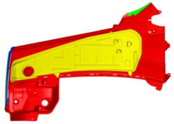 Right Front Wing for GAZon C41C23-8403012