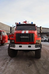 Firefighting Foam Vehicle APT 8.0-40 (5557) on Ural 5557 Chassis