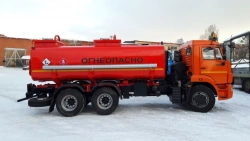 Oil and Petroleum Transport Tanker ACN/AC/ACT 4671M3-10 on Kamaz-65115-50 Chassis