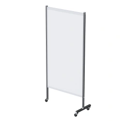 Stainless Steel Medical Screen on Wheels - Model MSK-5303M