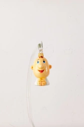 Handmade Glass Christmas Ornament "Baby