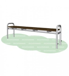 Outdoor Bench for Playgrounds and Recreational Areas Romana 302.04.00-01