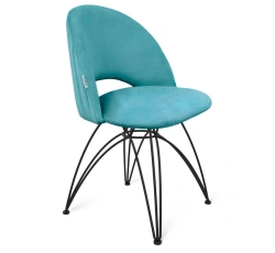 Comfortable Microvelvet Chair Sheffilton SHT-ST34-1/S112