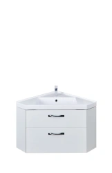 Aquaton Kantara Corner Vanity Cabinet in Polar Oak 1A205601ANW701