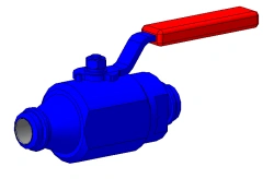 Ball Valve DN25 PN10 for Aggressive and Non-Aggressive Fluids