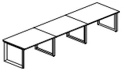 Intercom table (3 tabletops) KS.Sp3-11.17