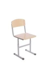 Adjustable Student Chair with Metal Frame