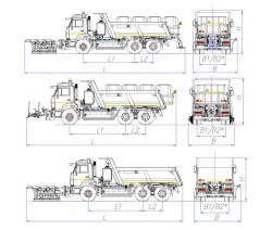 Universal Road Maintenance Machine MK-4534-G8