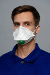 Disposable Half Mask Respirator "SPIRO-112" Size 2 FFP2 NR D