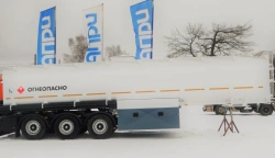 Aluminum Tank Semi-Trailer for Transporting Petroleum Products Model 96399