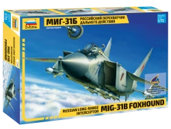 Mig-31B Fighter Jet Model Kit for Creative Building