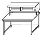 Laboratory Metal Table for Physical Research SF-1(m)