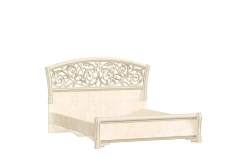 Alexandria LD 625180.000 Bed 1600 PPU (Lento/Rustica Leather)