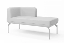 Ergonomic L15 Series Easy Sofa for Public Spaces L15-2VL