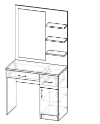 Hairdresser's Table ST 4 for P