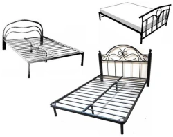 Double Bed Project SI56.01.01.01 for Hotels and Public Spaces