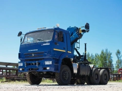 Hydraulic Truck with Crane, KAMAZ 43118, Model 41K37N-UE