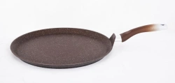 Aluminum Non-Stick Lavash Pan 350mm by Kukmara, Marble Line