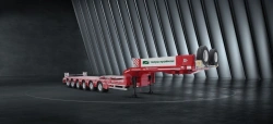 Specialized Heavy-Duty Semi-Trailer Tverstroyma 99396E for Length Adjustable Platform