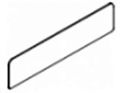 Front Table Shield 11 812 P Series "STEEL