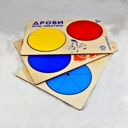 Fraction Learning Set, Category 1 (Economy Version)