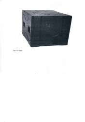 B&A Sub 218 Titan Passive Installation Subwoofer