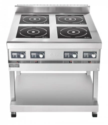 Induction Cooktop 4-Burner KIP-49P-3.5-01 for Catering Enterprises