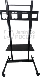 Mobile Presentation Equipment Stand for Screens up to 75 inches - JeminiCo ST-01-75
