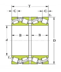 Four-Row Tapered Roller Bearing 77796XLM