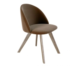 Soft Velvet Seat Chair Sheffilton SHT-ST35/S39