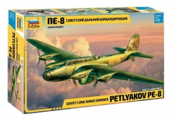 Soviet Long-Range Bomber PE-8 Model Kit