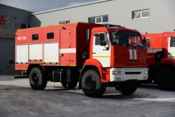 Fire Pump Station PNS-130, Model 58815K43502, Modification 58815B on KAMAZ-43502-D5 Chassis