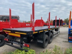 Metal Platform Semi-Trailer Politrans 9417-021 with Air Suspension
